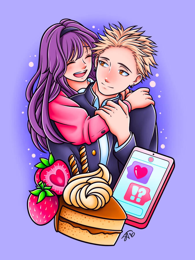 Rintaro and Waguri
