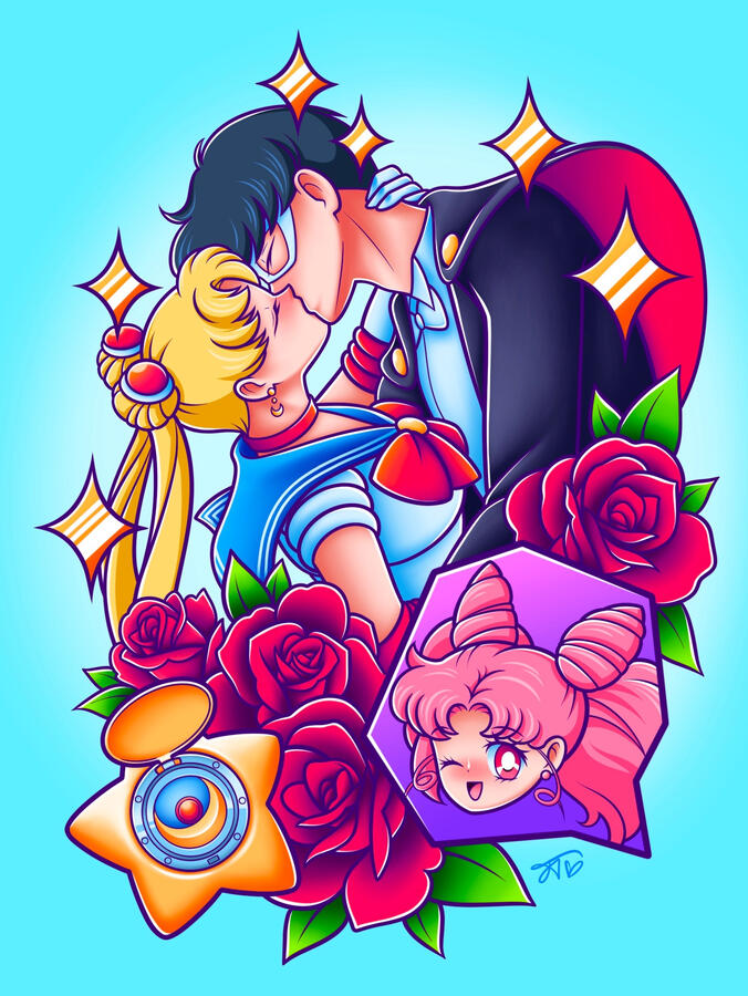 Moon and Mask