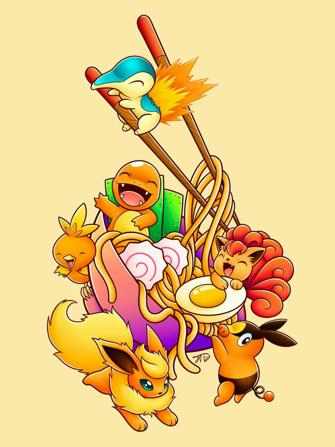 Fire Type Ramen
